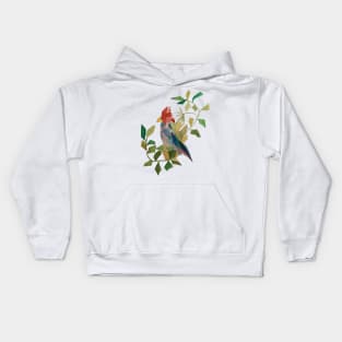 Tropical bird Kids Hoodie